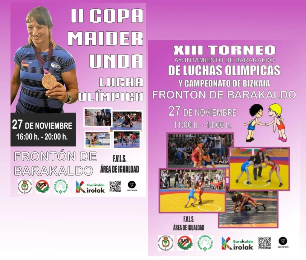 Cartel Torneo de Lucha Olimpica Barakaldo 2021