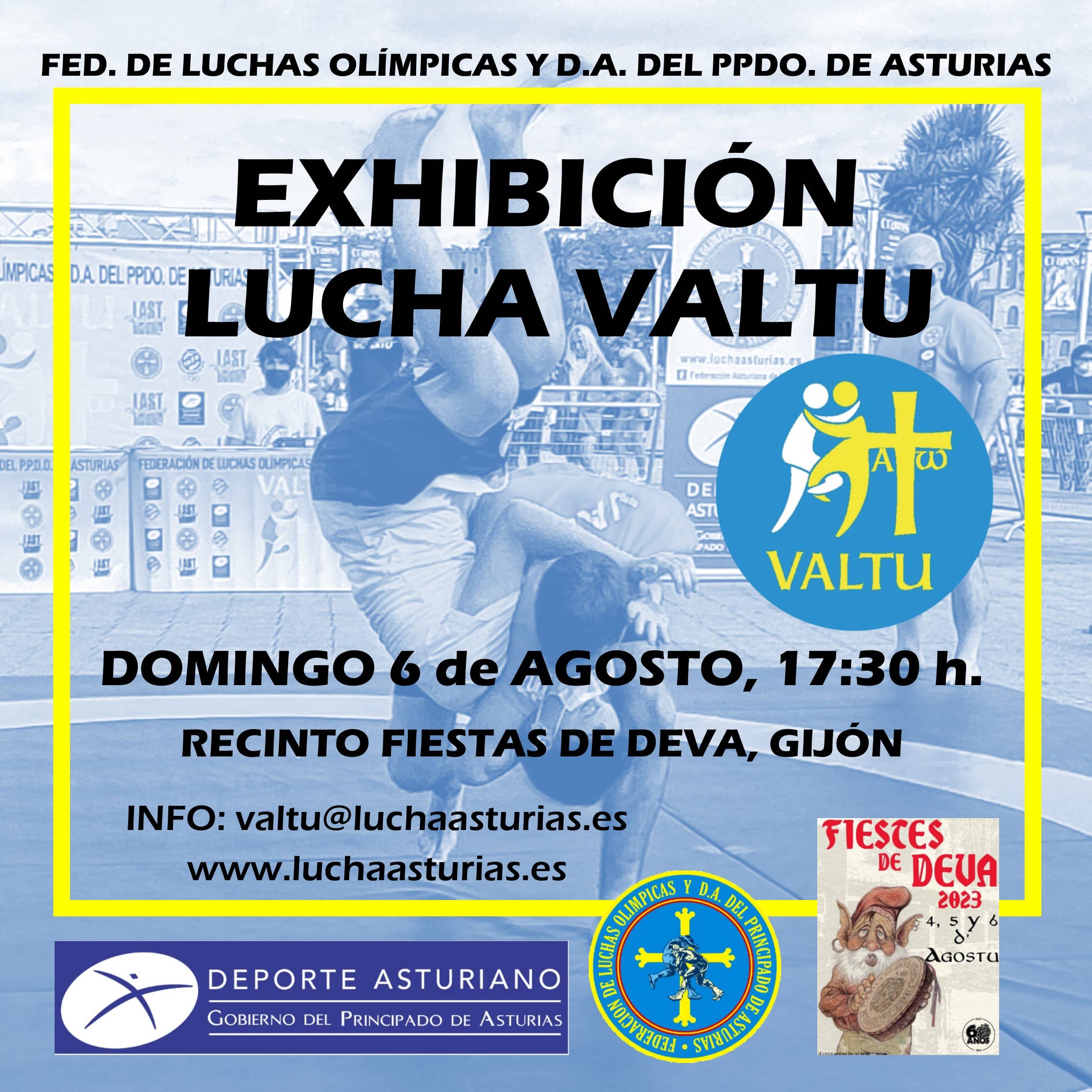 Exhibición Lucha Valtu