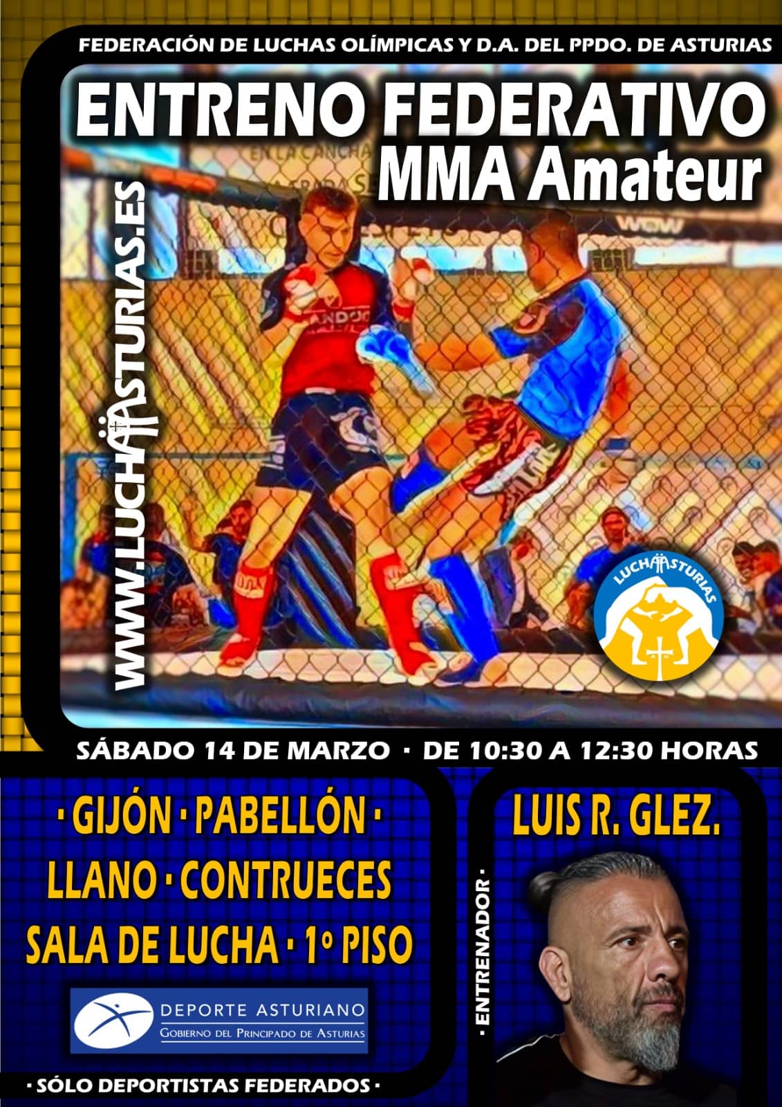 Federación de luchas olímpicas y DD.AA. del Pdo. de Asturias