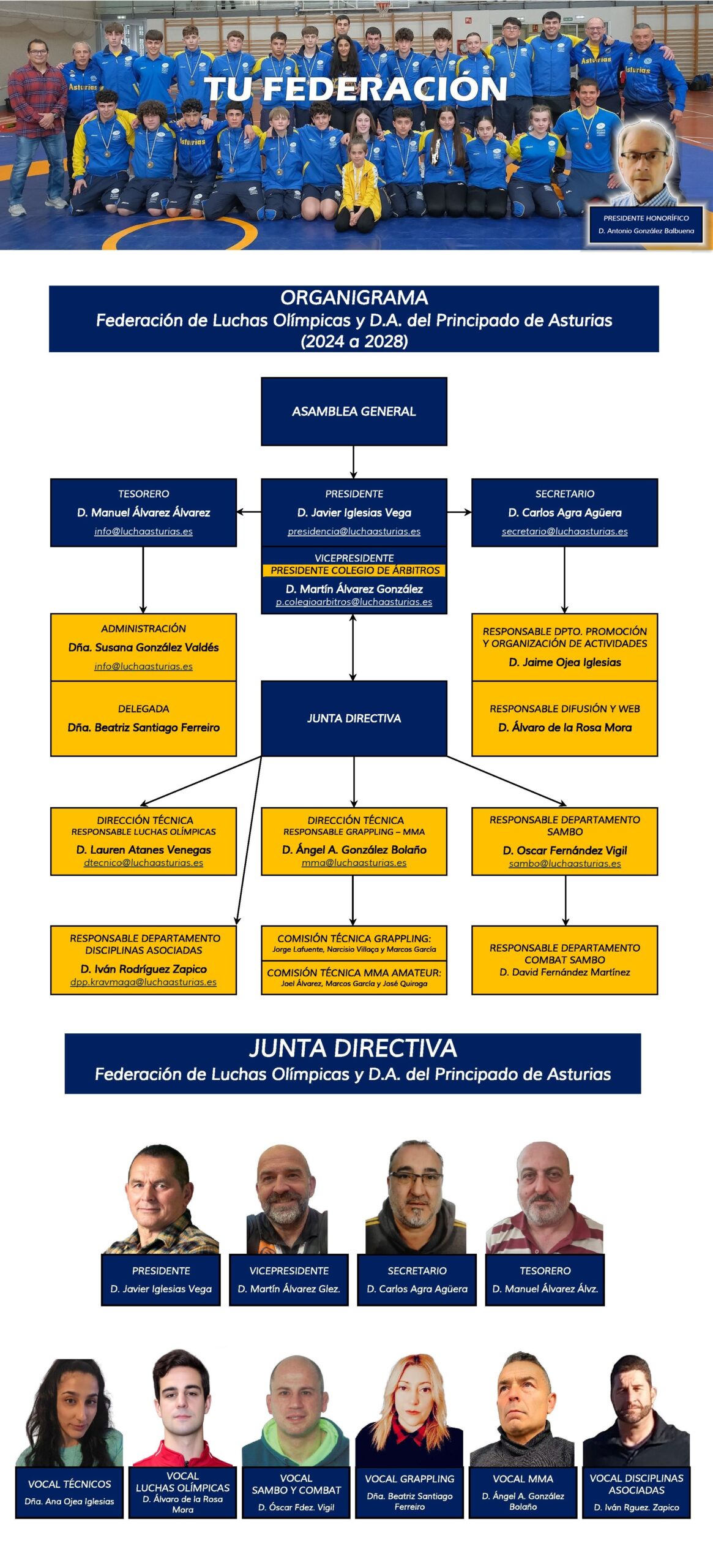 Federación de luchas olímpicas y DD.AA. del Pdo. de Asturias
